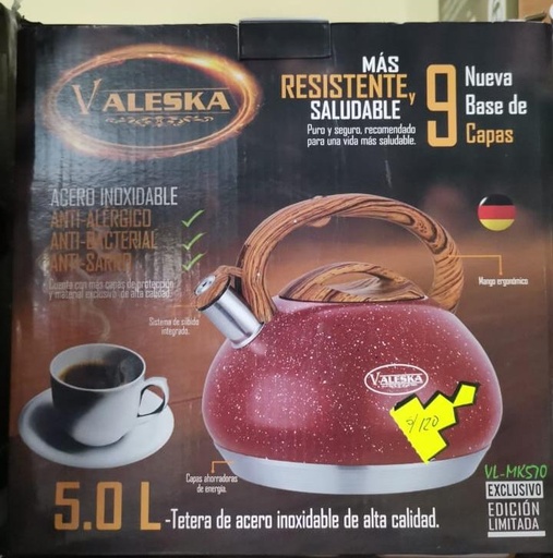 [003105] TETERA R-VOLCANICA A-I VALESKA 5L